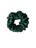 Emerald Glow - Skinny Handmade Scrunchie