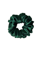 Emerald Glow - Skinny Handmade Scrunchie