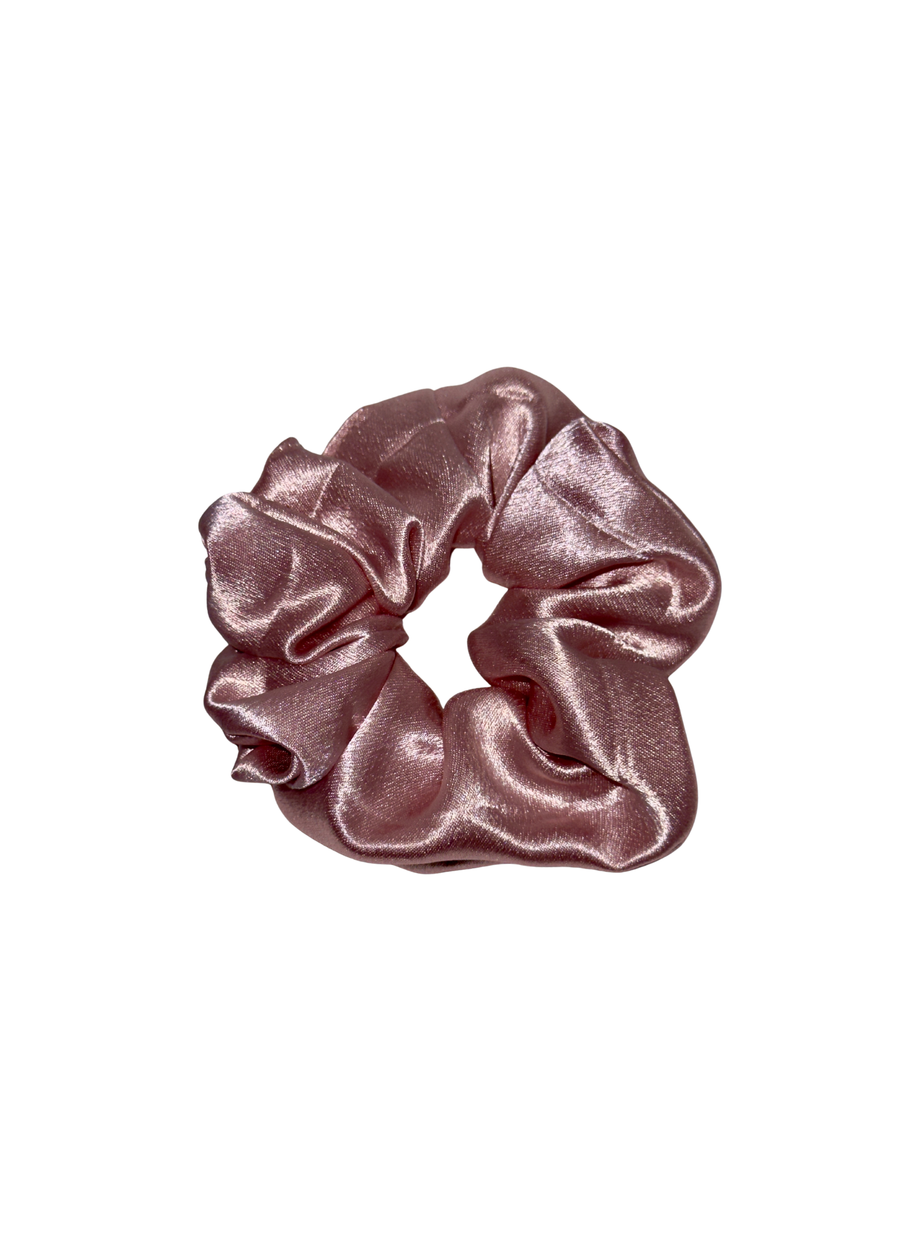 Dusty Rose - Skinny Handmade Scrunchie