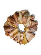 Golden Glow - Skinny Handmade Scrunchie