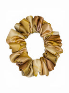 Golden Glow - Skinny Handmade Scrunchie