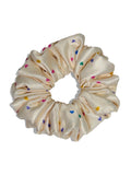Little Heartbeats - Medium Handmade Scrunchie