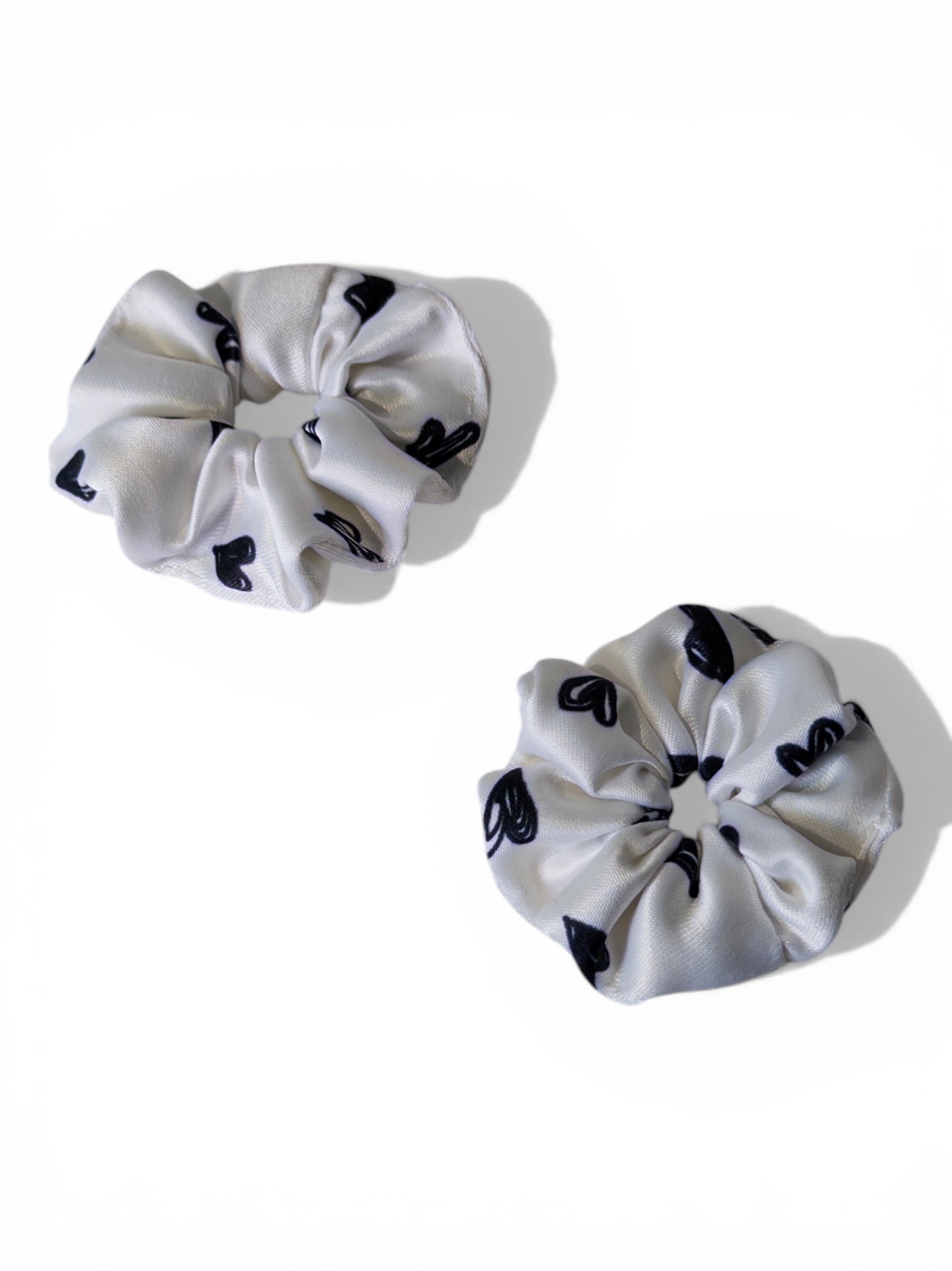 Sketch Heart - Handmade Scrunchie