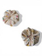 Little Heartbeats - Medium Handmade Scrunchie