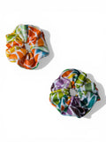 Rainbow Geo - Handmade Scrunchie