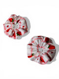 Berry Gingham - Handmade Scrunchie
