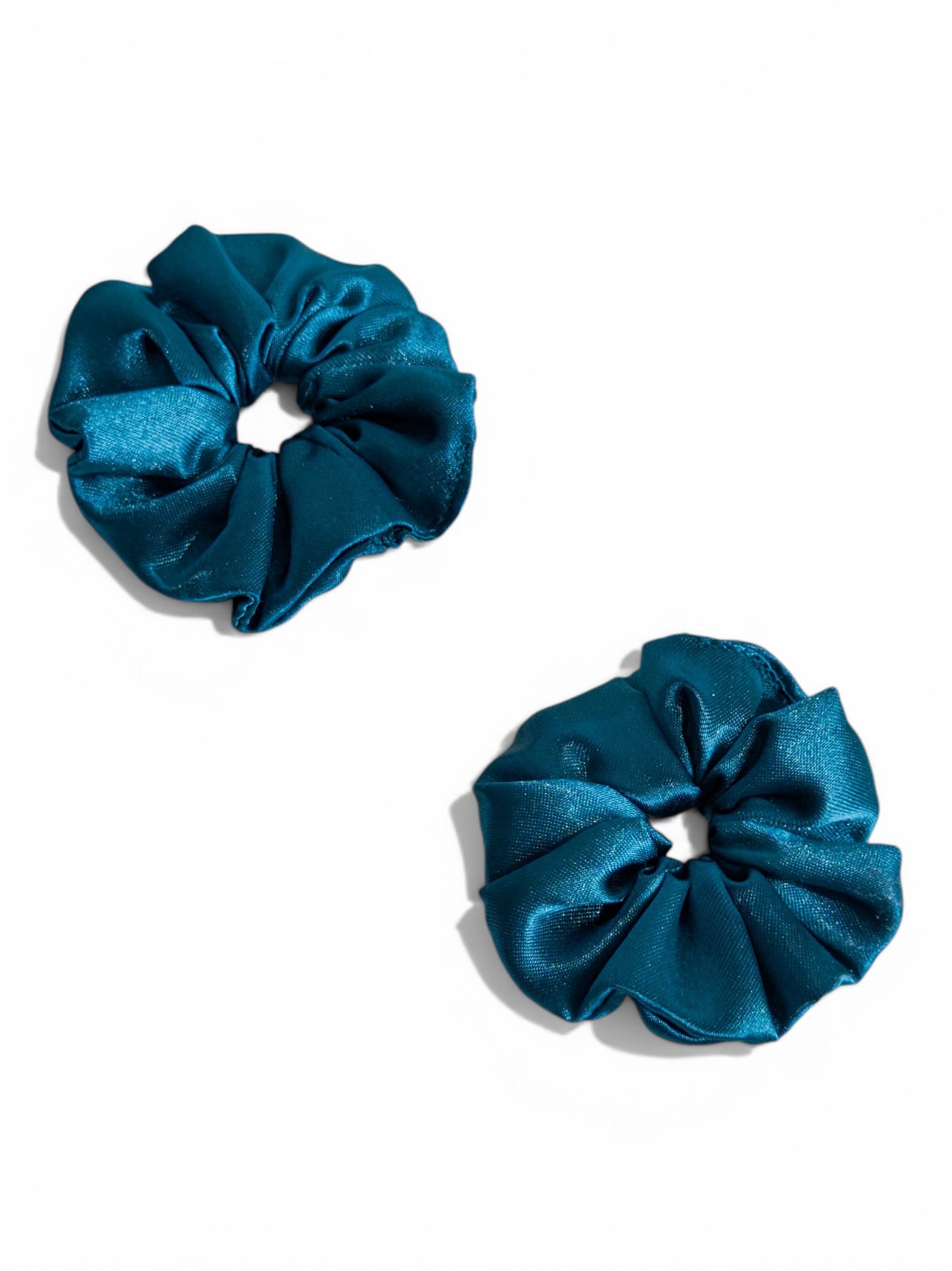 Deep Teal - Handmade Scrunchie