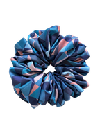 Morning Mist - Skinny Handmade Scrunchie