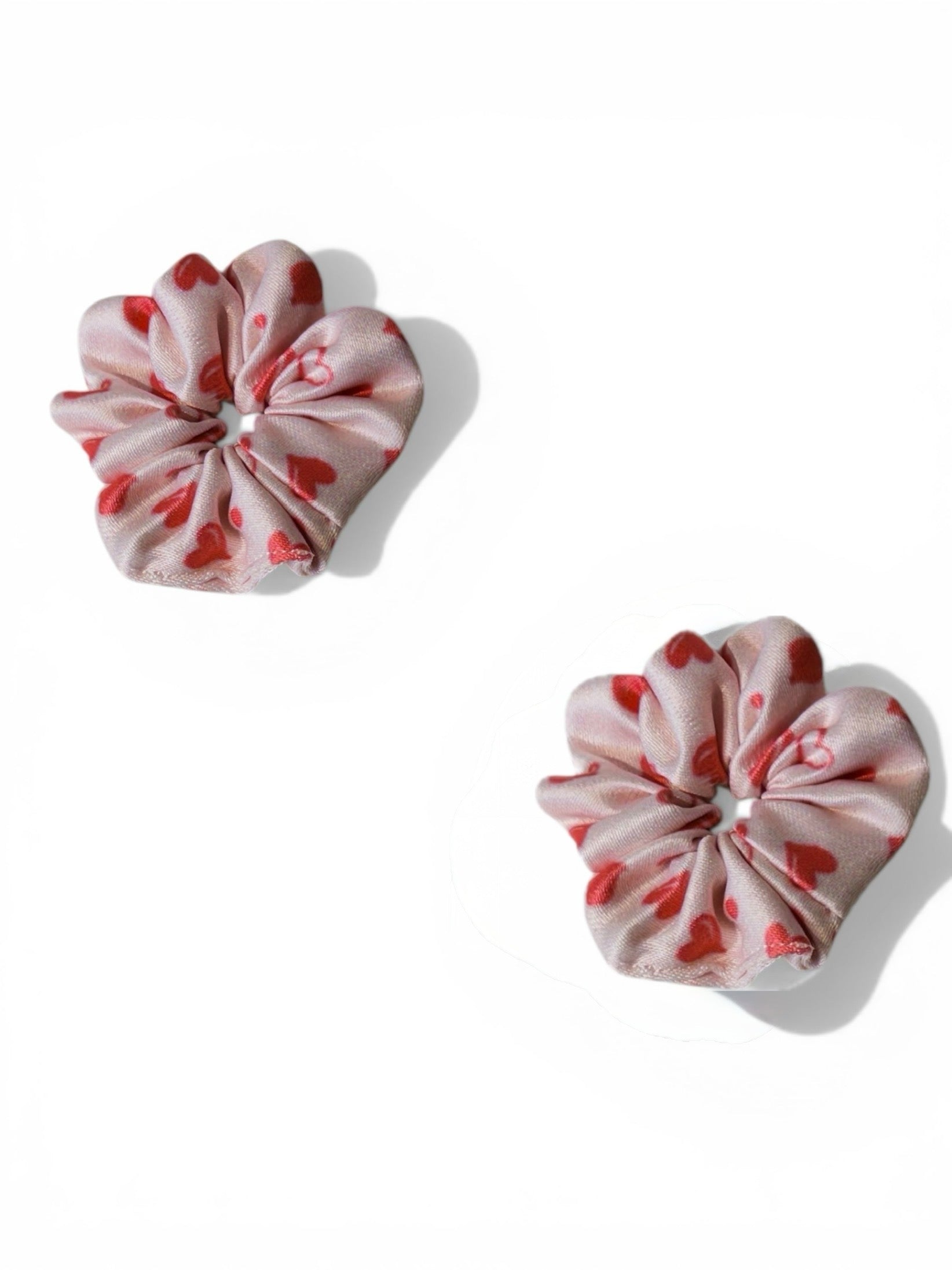 Sweetheart Blush - Handmade Scrunchie