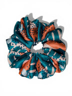 Sunset Hugs - Skinny Handmade Scrunchie