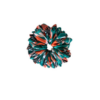 Sunset Hugs - Skinny Handmade Scrunchie