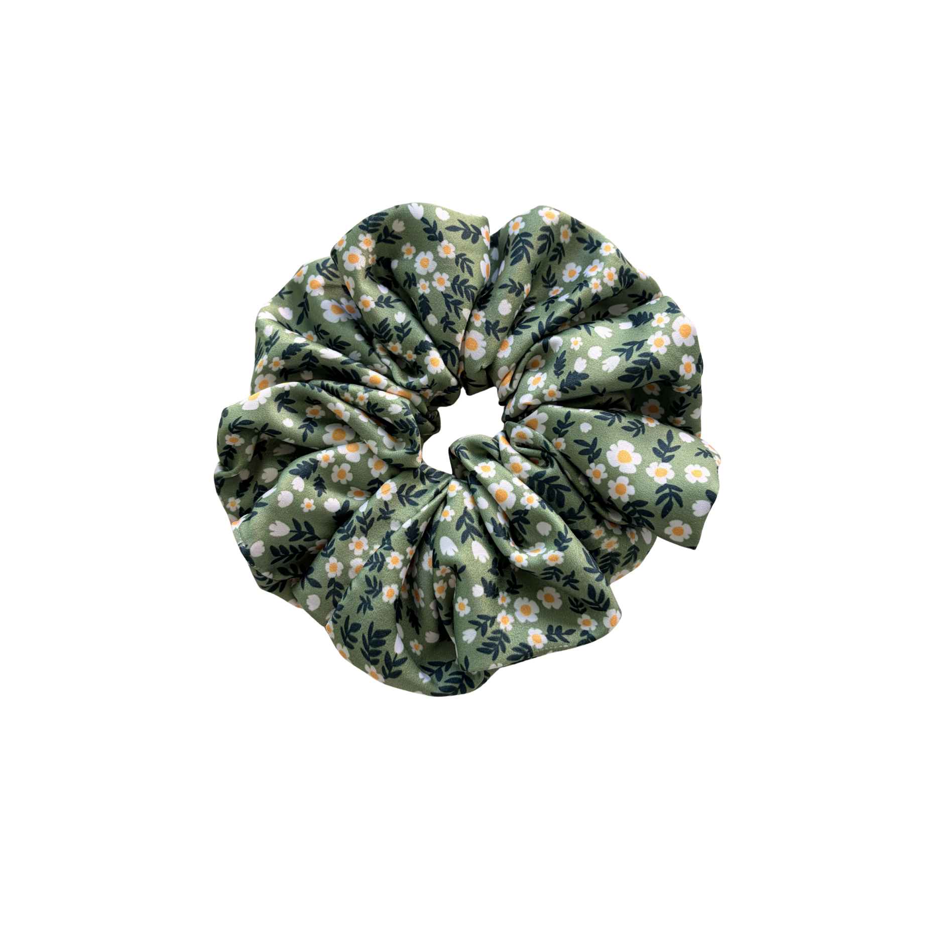 Forest Daisy - XXL Handmade Scrunchie