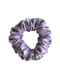 Lavender Picnic - Skinny Handmade Scrunchie