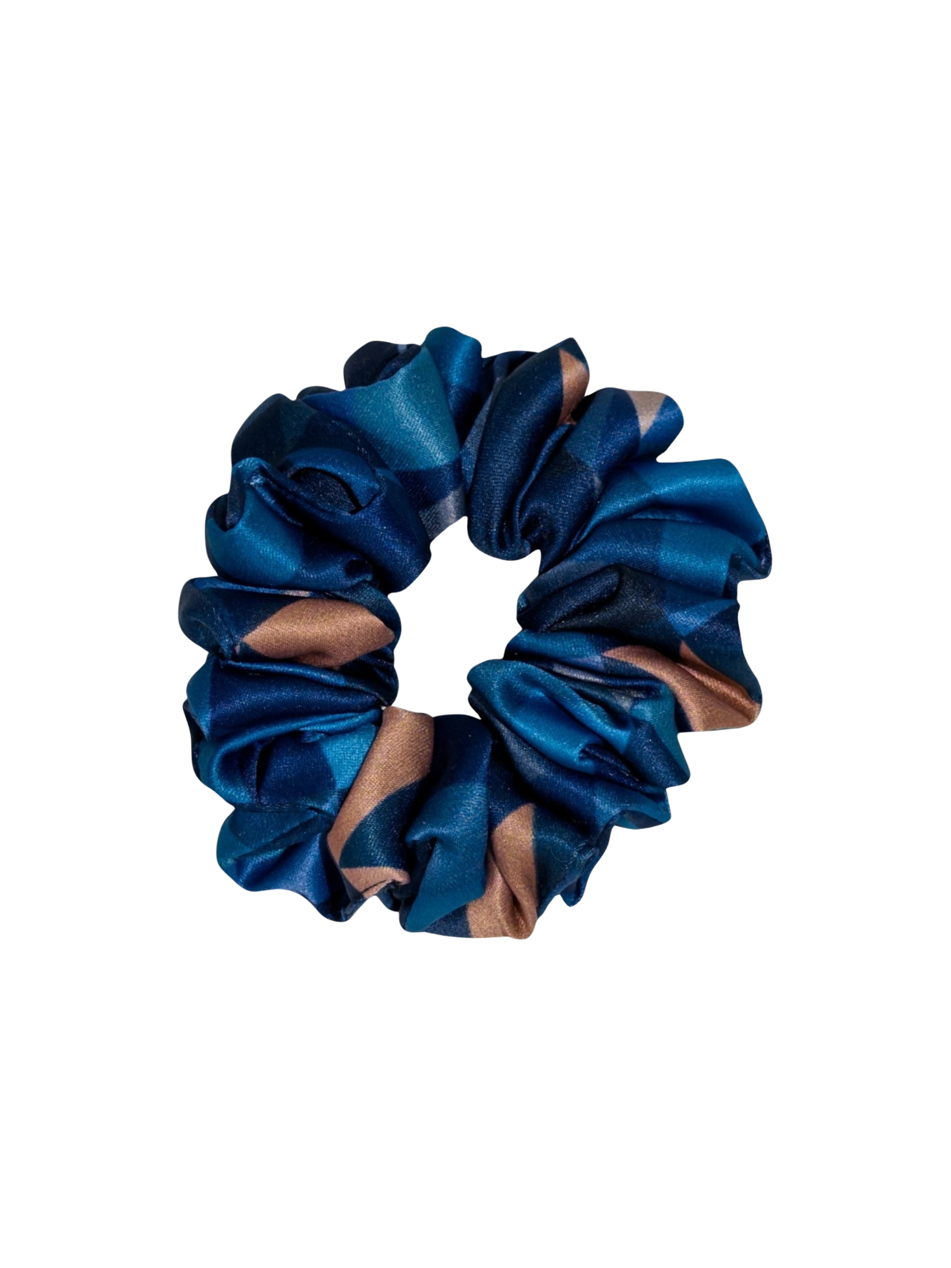 Morning Mist - Skinny Handmade Scrunchie