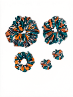 Sunset Hugs - Skinny Handmade Scrunchie