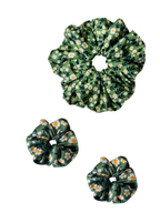 Forest Daisy - XXL Handmade Scrunchie