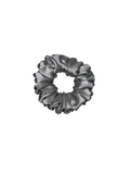 Cloud Silver - Skinny Handmade Scrunchie
