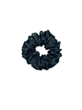 Deep Forest Shimmer - Skinny Handmade Scrunchie